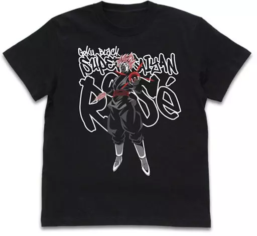 ドラゴンボール超 ゴクウブラック(超サイヤ人ロゼ) Tシャツ/BLACK-M - 公式商品画像 | AniSmile