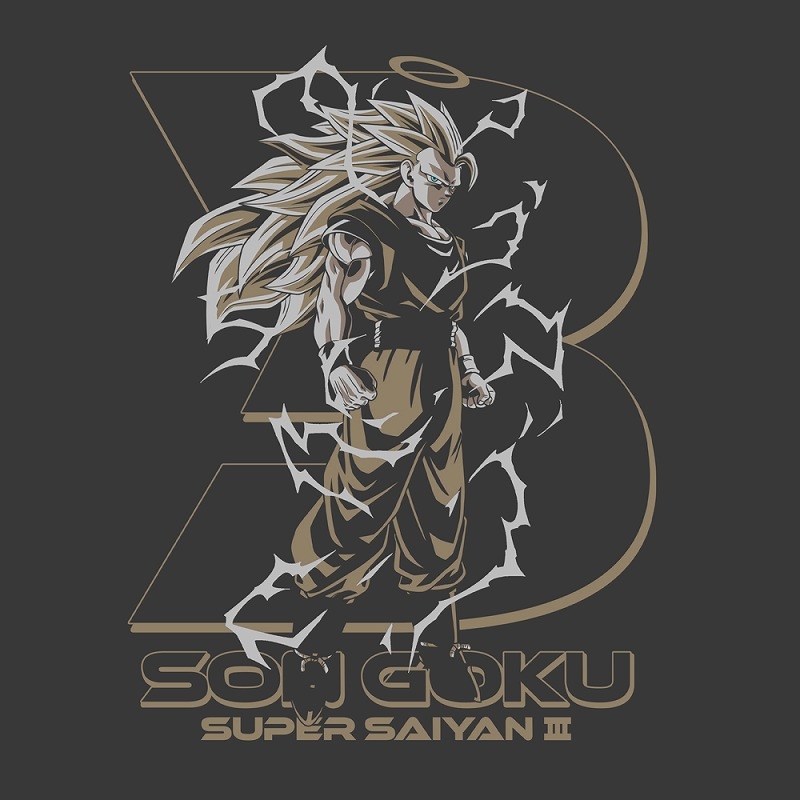 ドラゴンボールZ 超サイヤ人3 孫悟空 Tシャツ/SUMI-XL 画像 2 | AniSmile