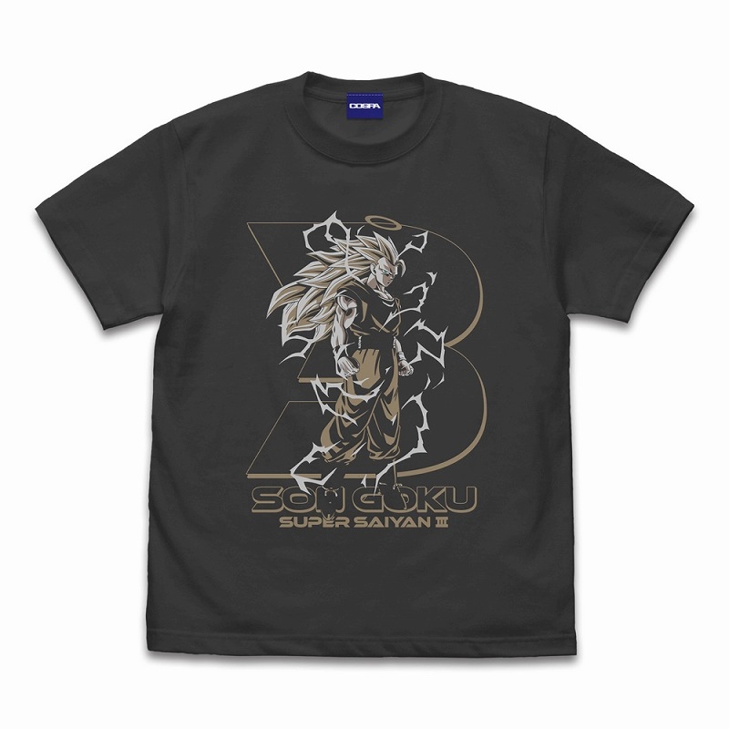 ドラゴンボールZ 超サイヤ人3 孫悟空 Tシャツ/SUMI-S - 公式商品画像 | AniSmile