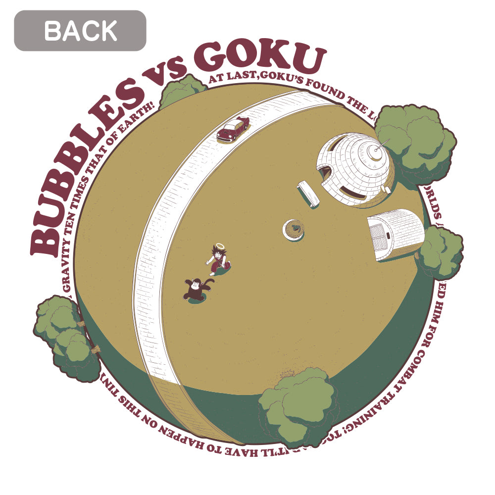 ドラゴンボールZ 界王星 Tシャツ/VANILLA WHITE-S 画像 4 | AniSmile