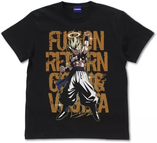 ドラゴンボールZ 超ゴジータ Tシャツ/BLACK-M - 公式商品画像 | AniSmile