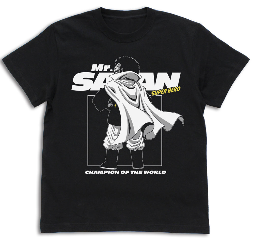 ドラゴンボールZ ミスター・サタン Tシャツ/BLACK-S - 公式商品画像 | AniSmile