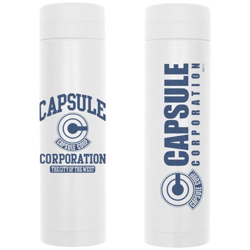 ドラゴンボールZ カプセルコーポレーション サーモボトル/WHITE - 公式商品画像 | AniSmile