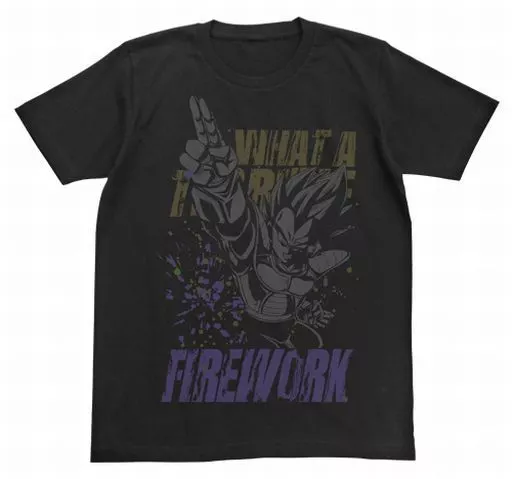 ドラゴンボールZ きたねえ花火Tシャツ/BLACK-L - 公式商品画像 | AniSmile