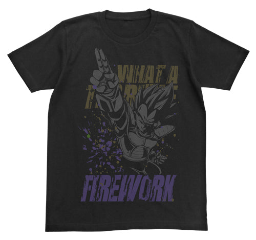 ドラゴンボールZ きたねえ花火Tシャツ/BLACK-M - 公式商品画像 | AniSmile