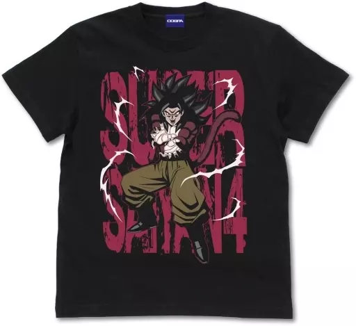 ドラゴンボールGT 超サイヤ人4 孫悟空 Tシャツ/BLACK-M - 公式商品画像 | AniSmile