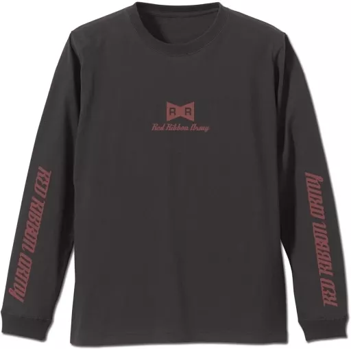 ドラゴンボール レッドリボン軍 袖リブロングスリーブTシャツ/SUMI-M - 公式商品画像 | AniSmile