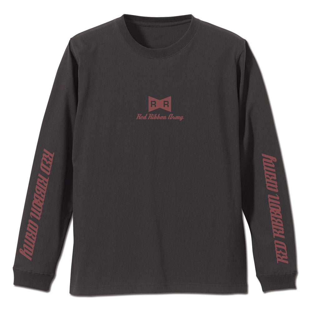 ドラゴンボール レッドリボン軍 袖リブロングスリーブTシャツ/SUMI-S - 公式商品画像 | AniSmile