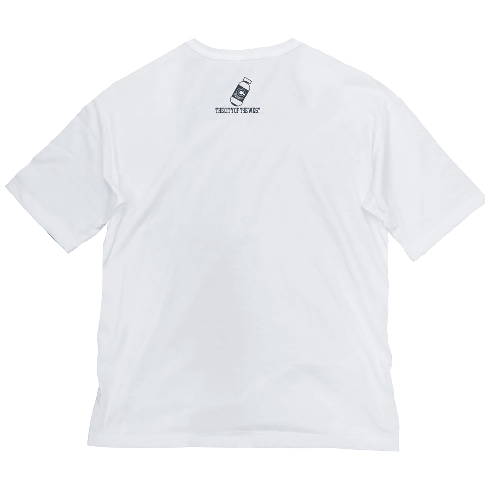 ドラゴンボール カプセルコーポレーション ビッグシルエットTシャツ/WHITE-L 画像 2 | AniSmile