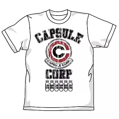ドラゴンボール カプセルコーポレーションTシャツ改/WHITE-L - 公式商品画像 | AniSmile