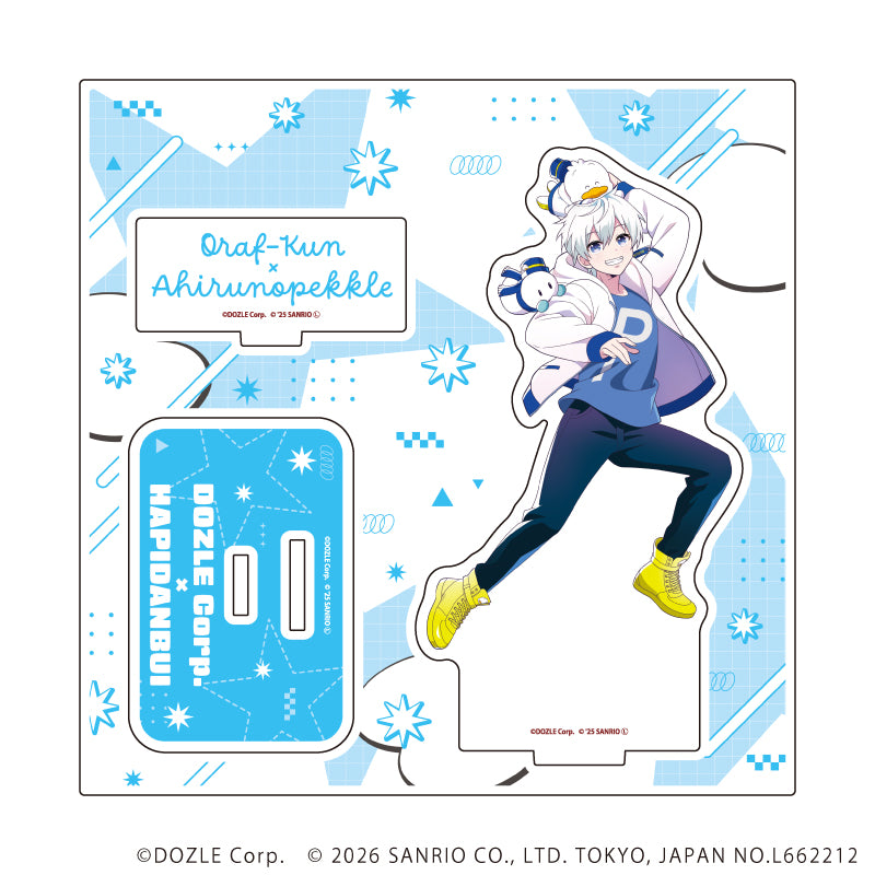 アクリルスタンドプレート「ドズル社×はぴだんぶい」04/おらふくん×あひるのペックル(コラボイラスト) - 公式商品画像 | AniSmile