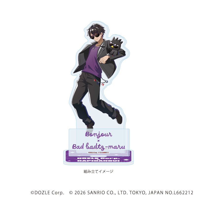 アクリルスタンドプレート「ドズル社×はぴだんぶい」02/ぼんじゅうる×バッドばつ丸(コラボイラスト) 画像 2 | AniSmile