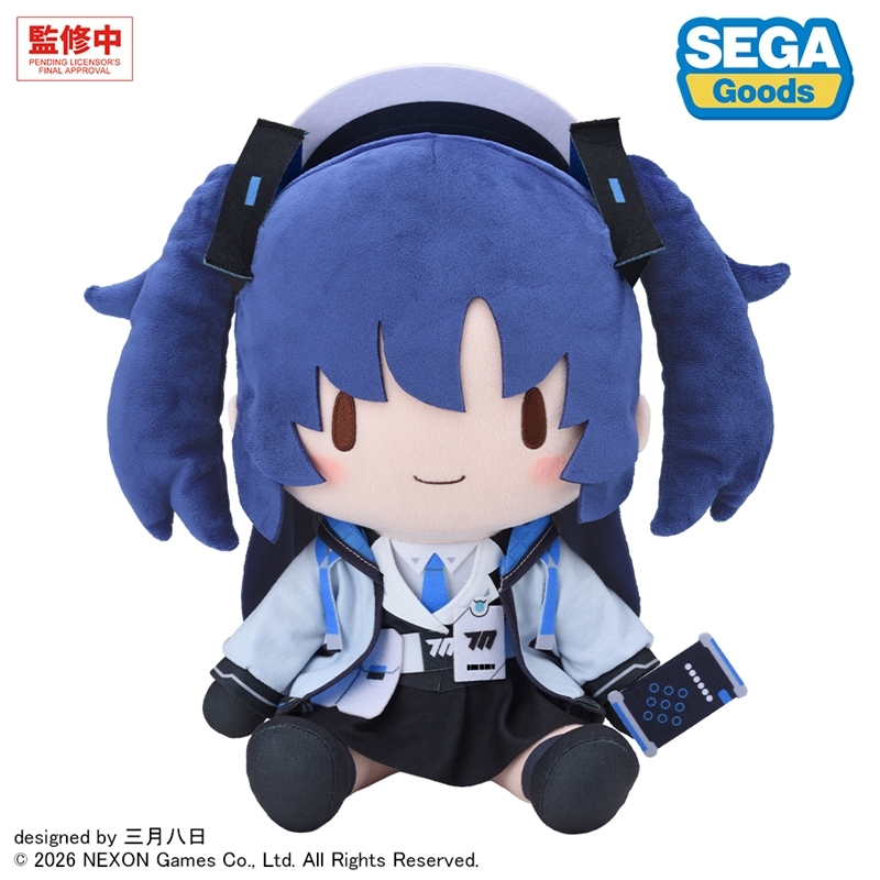 ブルーアーカイブ ユウカ ふわぷち ぬいぐるみ(L) - 公式商品画像 | AniSmile