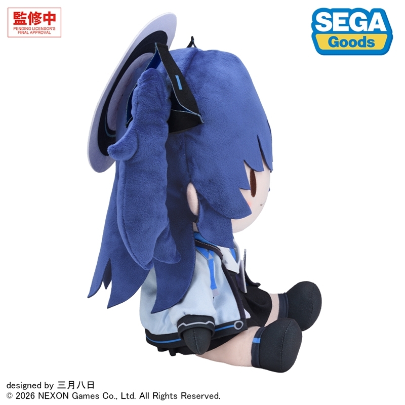 ブルーアーカイブ ユウカ ふわぷち ぬいぐるみ(L) 画像 3 | AniSmile