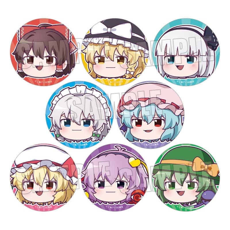 トレーディング缶バッジ 東方Project/ゆっくり - 公式商品画像 | AniSmile