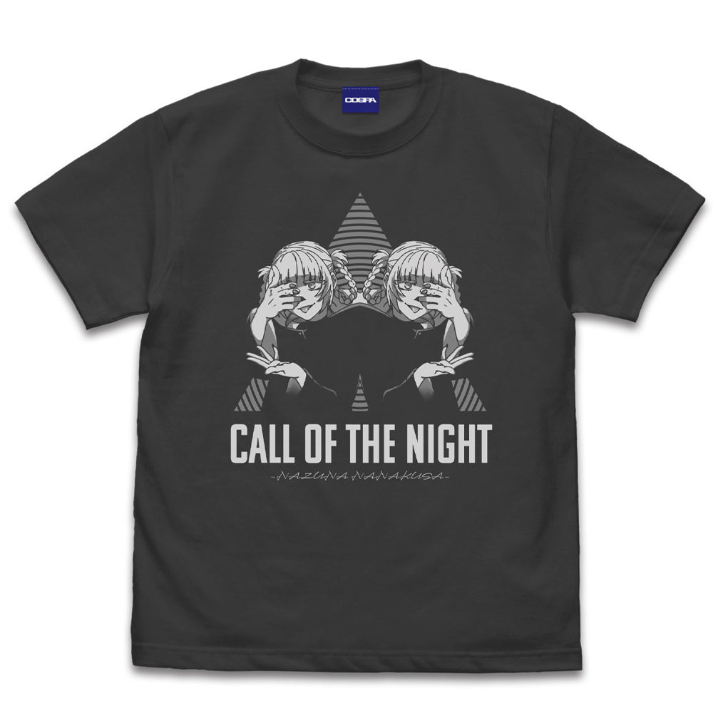 よふかしのうた ナズナ サイケデリック Tシャツ/SUMI-S - 公式商品画像 | AniSmile