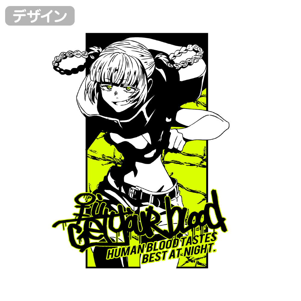 よふかしのうた ナズナ Tシャツ グラフィティVer./WHITE-S 画像 2 | AniSmile