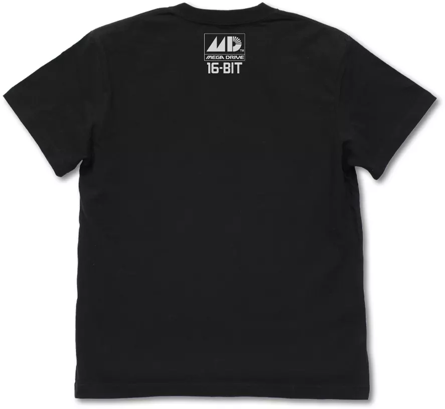 メガドライブ ロゴ Tシャツ/BLACK-XL 画像 2 | AniSmile