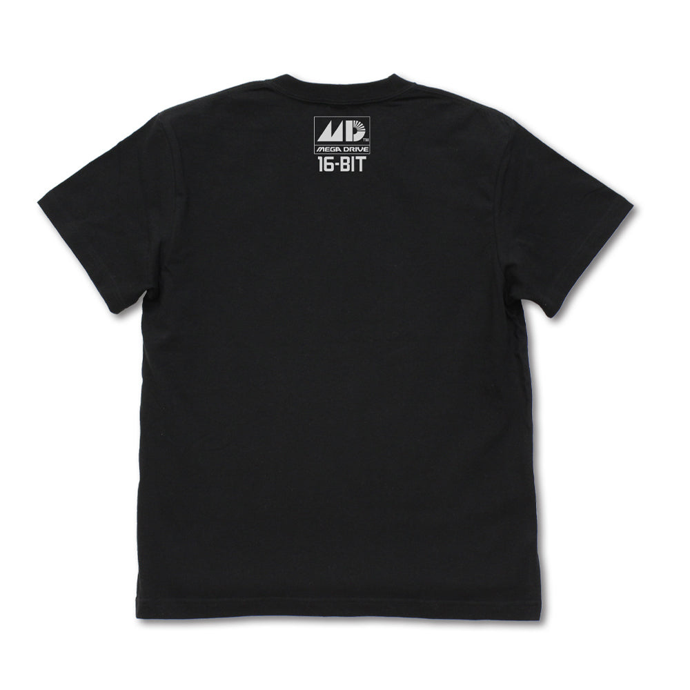 メガドライブ ロゴ Tシャツ/BLACK-S 画像 3 | AniSmile