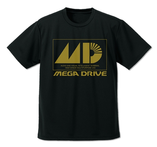 メガドライブ ドライTシャツ/BLACK-L - 公式商品画像 | AniSmile
