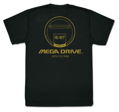 メガドライブ ドライTシャツ/BLACK-M 画像 2 | AniSmile
