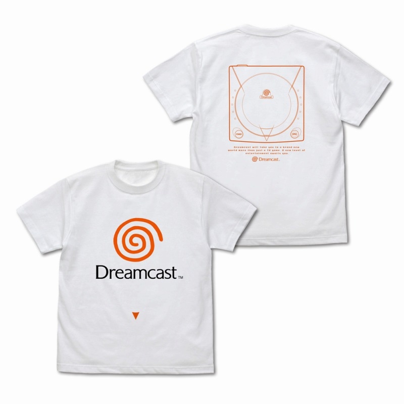 ドリームキャスト Tシャツ Ver.2.0/WHITE-M - 公式商品画像 | AniSmile