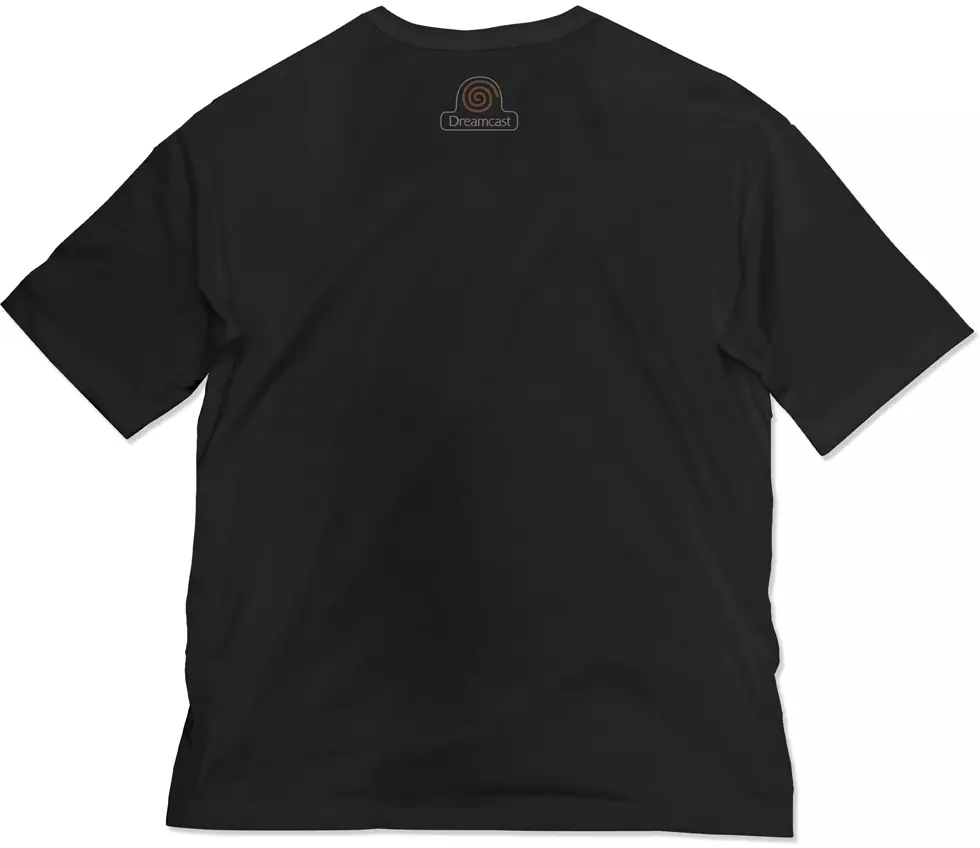 ドリームキャスト ビッグシルエットTシャツ/BLACK-XL 画像 2 | AniSmile