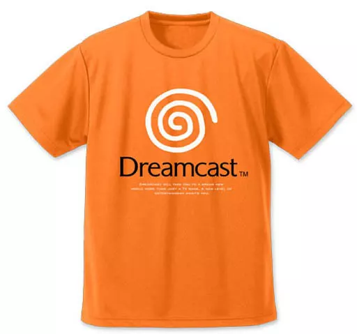 ドリームキャスト ドライTシャツ/ORANGE-XL - 公式商品画像 | AniSmile