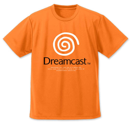 ドリームキャスト ドライTシャツ/ORANGE-S - 公式商品画像 | AniSmile