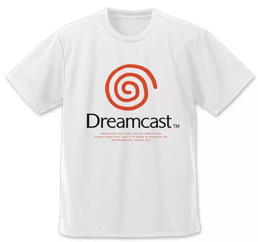 ドリームキャスト ドライTシャツ/WHITE-L - 公式商品画像 | AniSmile