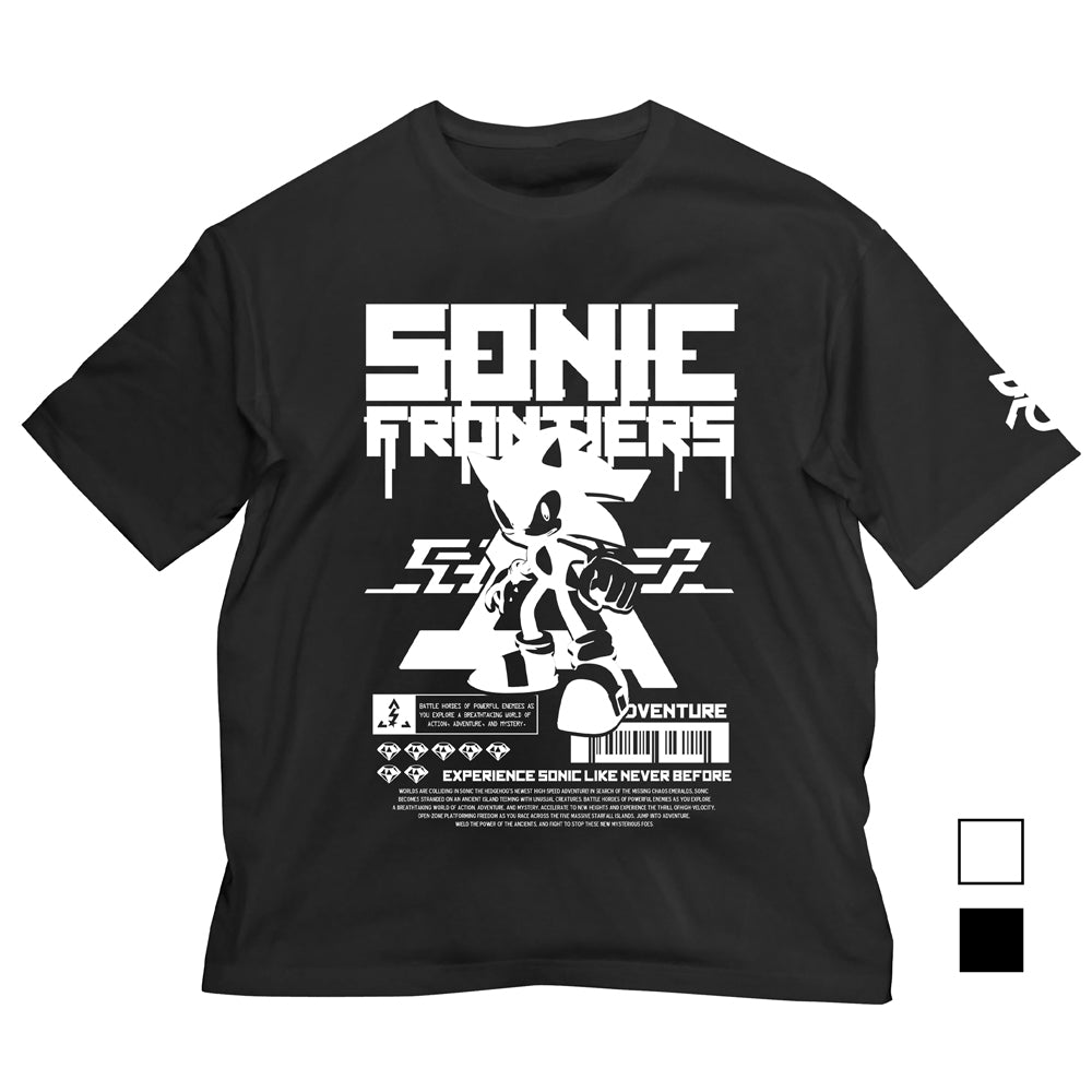 ソニックフロンティア ビッグシルエットTシャツ/BLACK-L - 公式商品画像 | AniSmile