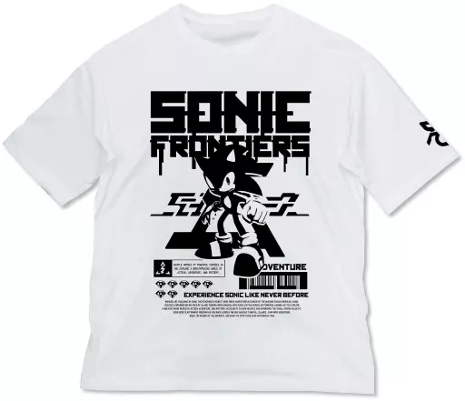 ソニックフロンティア ビッグシルエットTシャツ/WHITE-XL - 公式商品画像 | AniSmile
