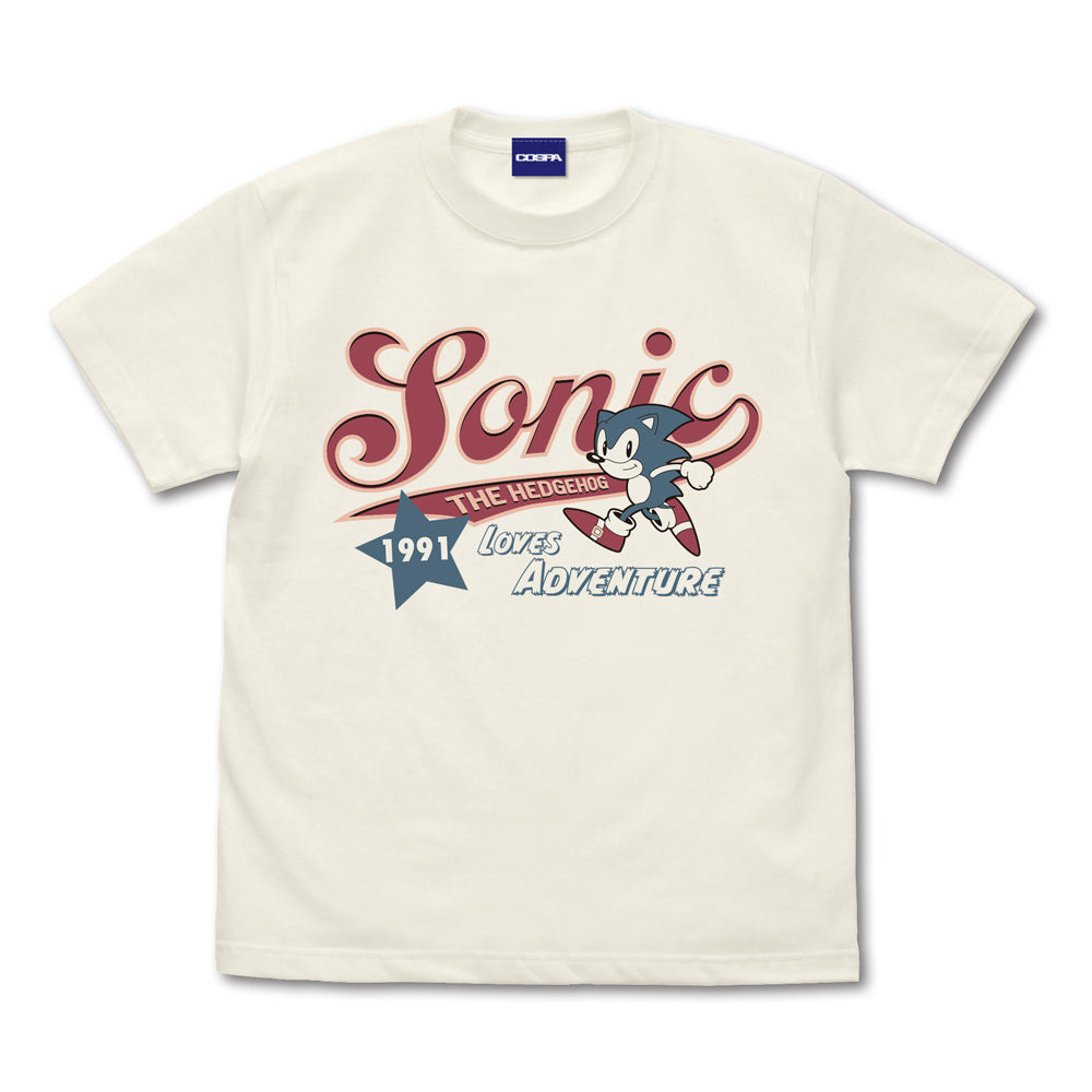 ソニック アメリカン Tシャツ/VANILLA WHITE-S - 公式商品画像 | AniSmile