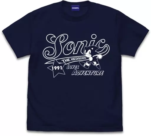 ソニック アメリカン Tシャツ/NAVY-XL - 公式商品画像 | AniSmile