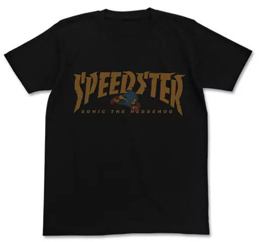 SPEEDSTERソニックTシャツ/BLACK-L - 公式商品画像 | AniSmile