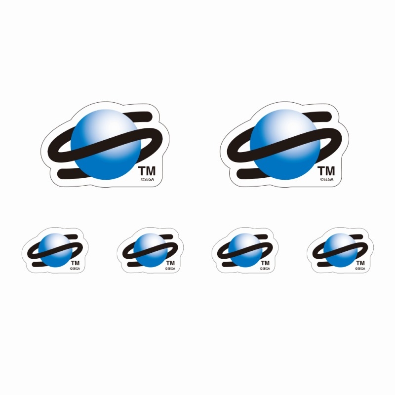 セガサターン ロゴ ミニステッカーセット 画像 2 | AniSmile