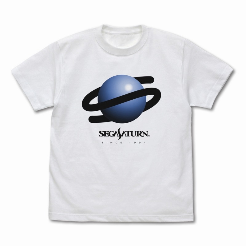 セガサターン シンボル Tシャツ/WHITE-L 画像 2 | AniSmile