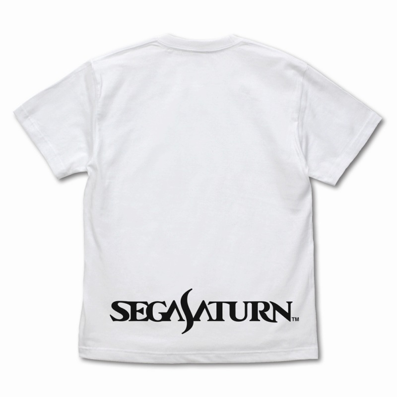 セガサターン シンボル Tシャツ/WHITE-M 画像 3 | AniSmile