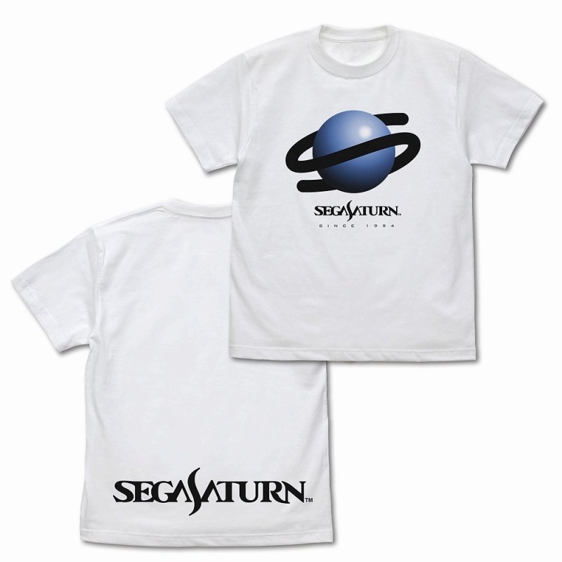 セガサターン シンボル Tシャツ/WHITE-S - 公式商品画像 | AniSmile