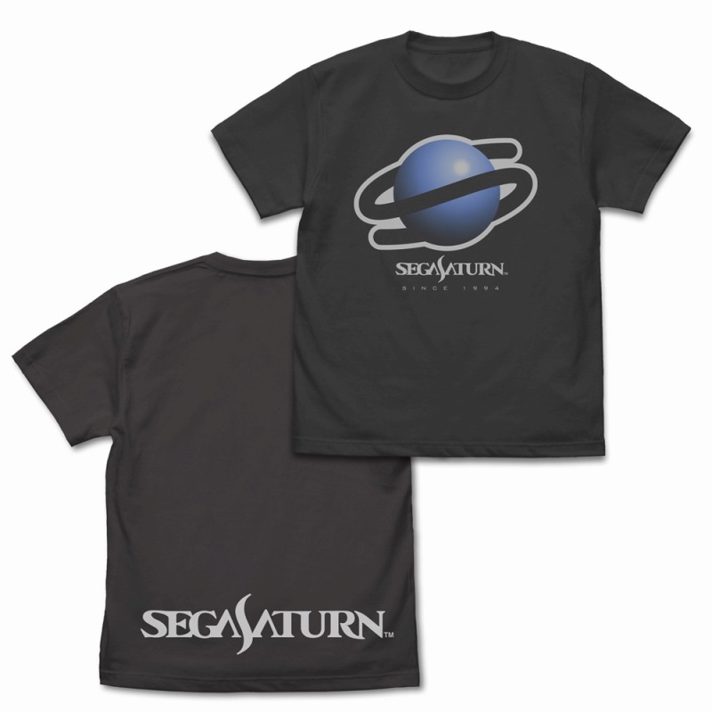 セガサターン シンボル Tシャツ/SUMI-M - 公式商品画像 | AniSmile