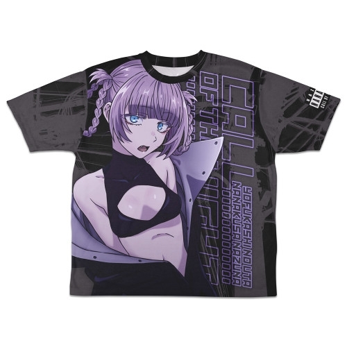 TVアニメ『よふかしのうた』2期 「CALL OF THE NIGHT Season2」ナズナ 両面フルグラフィックTシャツ/L 画像 2 | AniSmile