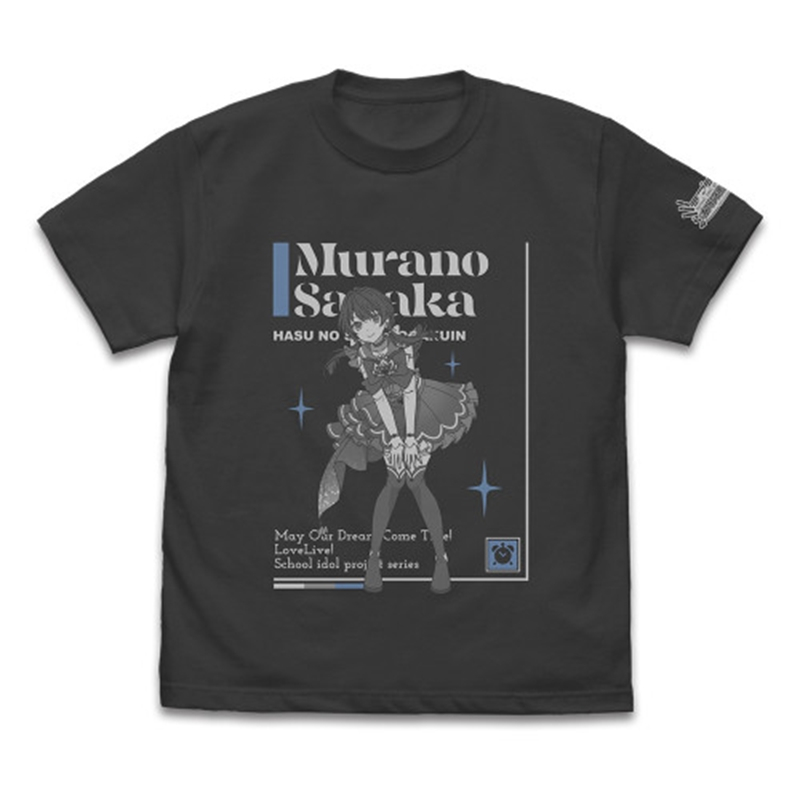 ラブライブ!蓮ノ空女学院スクールアイドルクラブ 村野さやか Tシャツ DREAM LIVE!! Ver./SUMI-L - 公式商品画像 | AniSmile