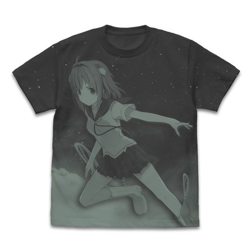 蒼の彼方のフォーリズム 空を駆ける 市ノ瀬莉佳 オールプリントTシャツ/SUMI-L - 公式商品画像 | AniSmile