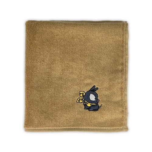 らんま1/2 Pちゃん 刺繍ハンドタオル/LIGHT BROWN 画像 3 | AniSmile