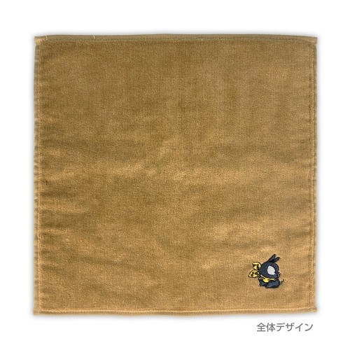 らんま1/2 Pちゃん 刺繍ハンドタオル/LIGHT BROWN 画像 4 | AniSmile