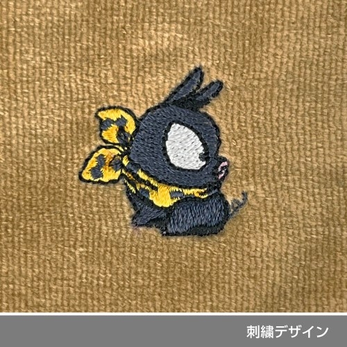 らんま1/2 Pちゃん 刺繍ハンドタオル/LIGHT BROWN 画像 5 | AniSmile