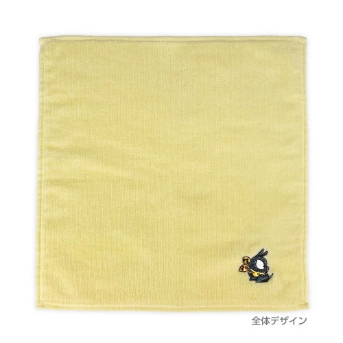 らんま1/2 Pちゃん 刺繍ハンドタオル/LIGHT YELLOW 画像 4 | AniSmile