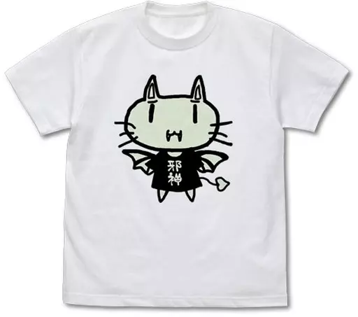 蒼の彼方のフォーリズム 邪神ちゃん 蓄光Tシャツ/WHITE- - AniSmile