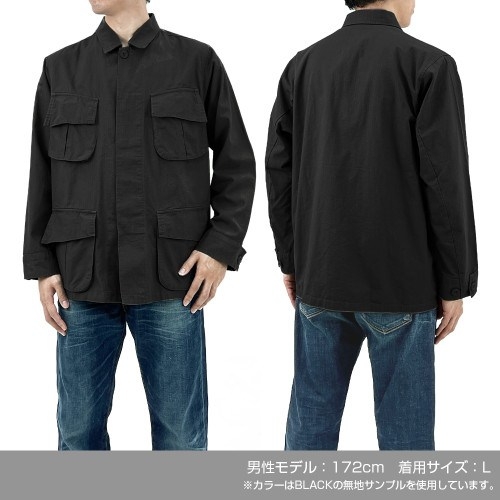 メイドインアビス 烈日の黄金郷 アビス地図 ファティーグジャケット Ver.2.0/BLACK-L 画像 4 | AniSmile