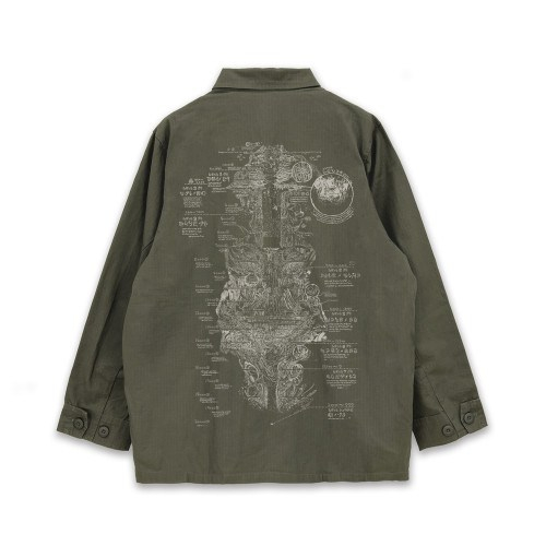 メイドインアビス 烈日の黄金郷 アビス地図 ファティーグジャケット Ver.2.0/MOSS-XL 画像 2 | AniSmile